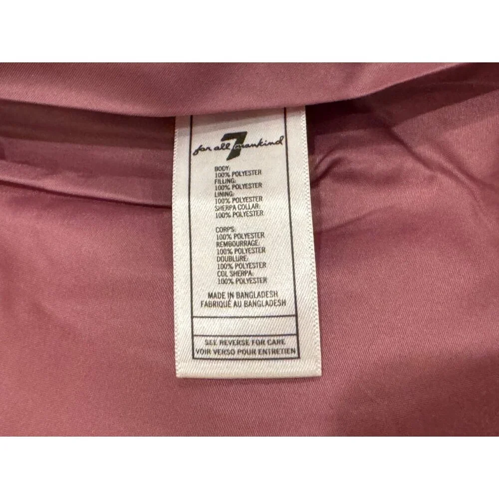 Seven For All Mankind Baby Quilted Corduroy Sherpa‎ Collar Jacket – Size 12M